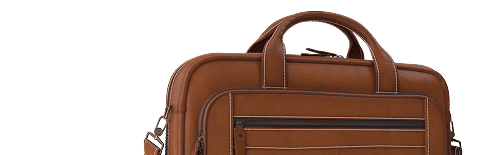 Sacoche en cuir marron élégante et fonctionnelle