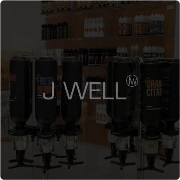 logo jwell sur photo du magasin clair