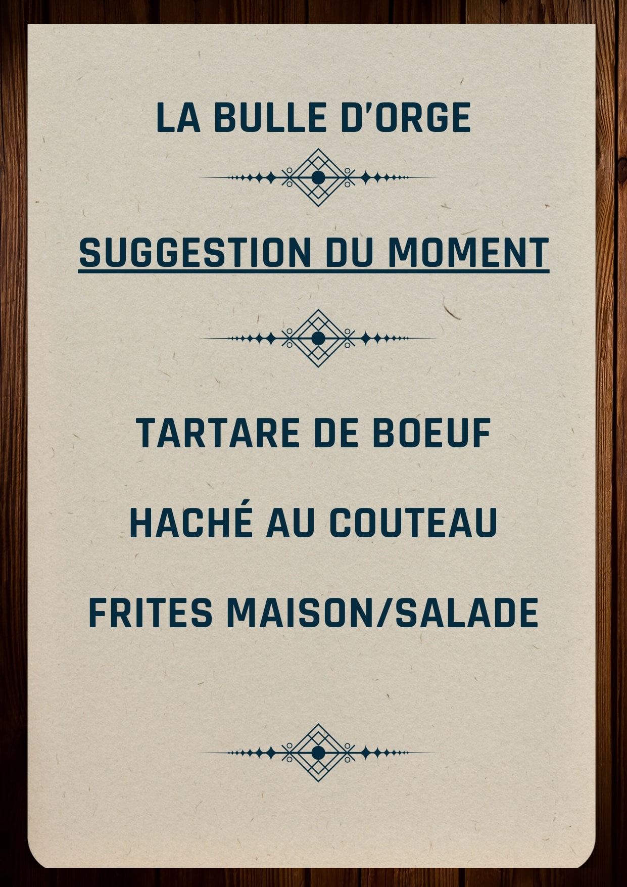 Suggestion La Bulle d'Orge : 23 au 27 juin