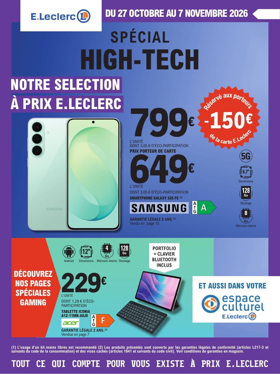 Spécial high-tech