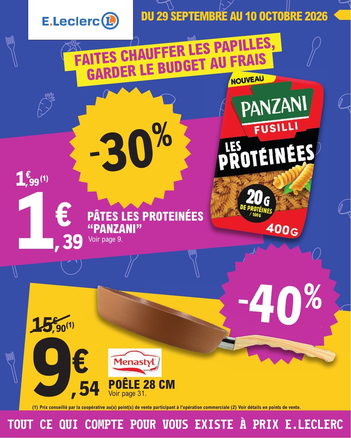 Un octobre gourmand