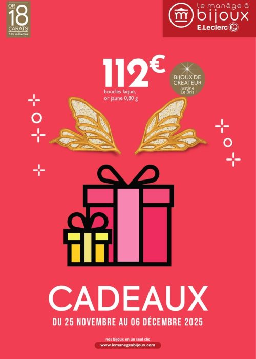 Offre de bijoux au Manège à Bijoux