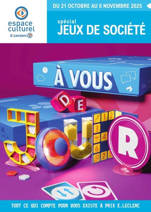 Promotion sur les jeux de société E.Leclerc